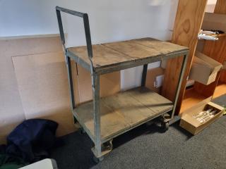 Workshop Mobile Shelf Trolley