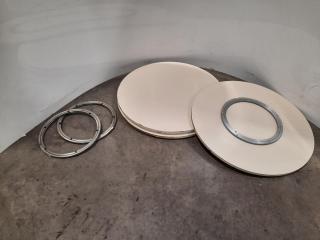 3 x Revolving Table Tops and Parts