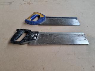 2 Box Hand Saws 