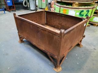 Industrial Steel Storage Bin