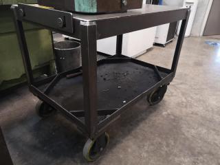 Heavy Steel Workshop Cart Trolley