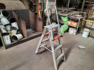 Ulrich Aluminum Easylift Step 1.2M Ladder