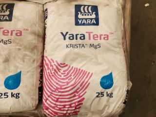 6 x 25kg Bags of YaraTera Krista MgS