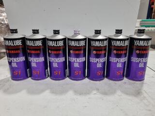 Yamaha Yamalube S1 Suspension Oil, 7x 1L Cans