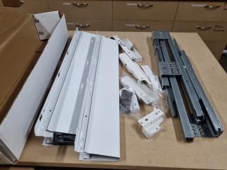 Artia 500mm Metal Drawer Runner and Sides Assembly