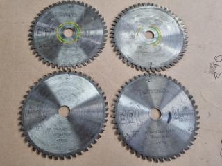 4 x Festool 160mm Saw Blades