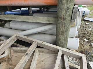 Assorted PVC pipe sections