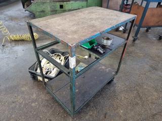 Heavy Duty Steel Workshop Trolley 