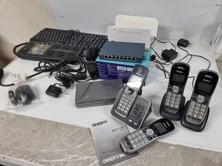Assorted IT Networking Devices, DECT Phones, & More