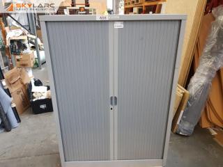 Precision Metal Tambour Cabinet