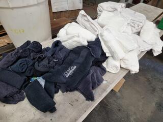 Assorted Salon Cotton Towels, some Kerastase & L'Oreal branded
