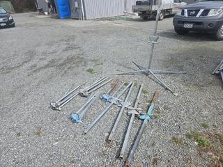 5 x Portable Road Sign Stands