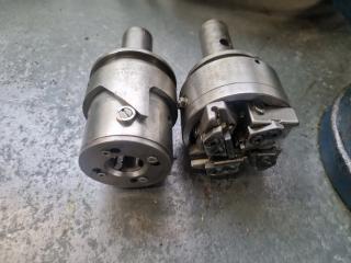 2 x Die Threading Heads 