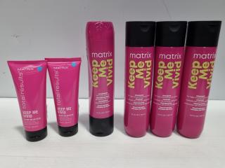 Matrix Keep Me Vivid Haircare Products