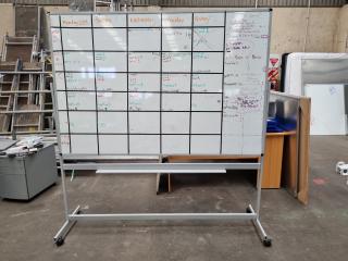 Mobile Dpuble Sided Whiteboard