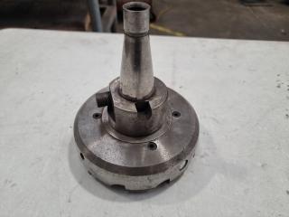 Tool Holder with Face Mill Attached