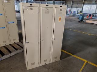 Precision 3-Compartment Personnel Locker