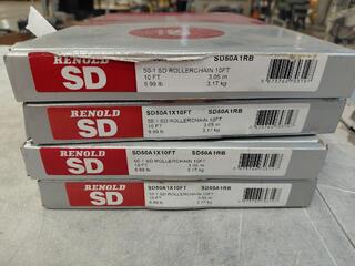 Renold SD50A1X10FT 50-1 SD Roller Chain 10ft