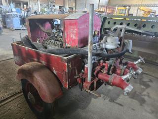 Ford Flathead V8 Powered Fire Pump