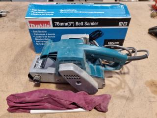 Makita 76mm Corded Belt Sander 9924DB