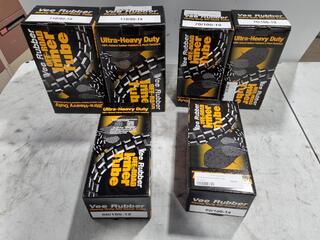 6x Vee Rubber Motorcycle Heavy Duty Off Road Innertubes