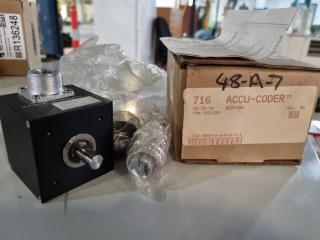 Accu-Coder Incrimental Shaft Encoder 716-0