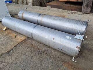 2x Stainless Steel Tanks