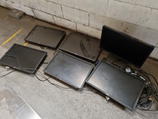 6x Dell 22" LED Monitors