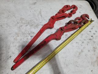 2x Lever Chain Binders