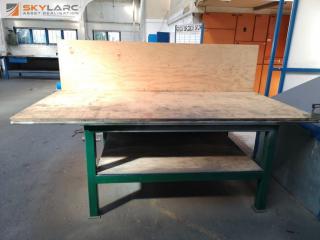 Heavy Duty Steel Workshop Workbench