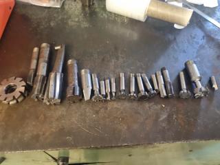 Large Lot of Milling Machine Cutters