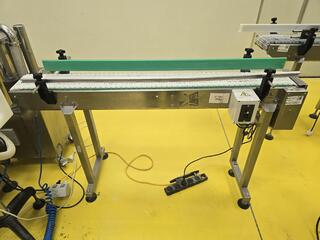 1500mm x 150mm Plastic Link Belt Conveyor