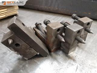 Set of 4x Milling Locking Mount Bolt Pin Units