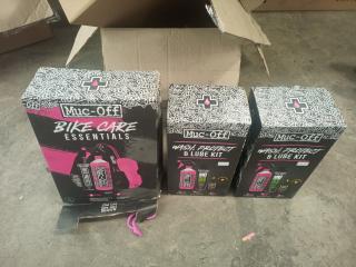 Muc-Off Bike Care/Wash, Protect & Lube Kits