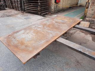 Heavy Duty Industrial Steel Plate Pallet