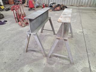 Steel Sawhorses 