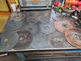 Large Number of Cut Off Saw Blades