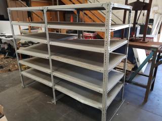 Medium Duty Dexion Steel Workshop Storage Shelving Unit