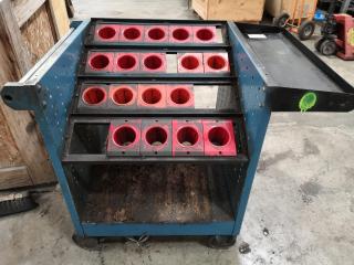 Industrial Mobile BT50 / NT50 Mill Tool Holder Trolley