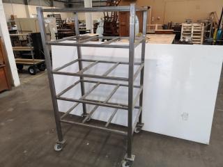 Mobile Stainless Steel Shelf Rack