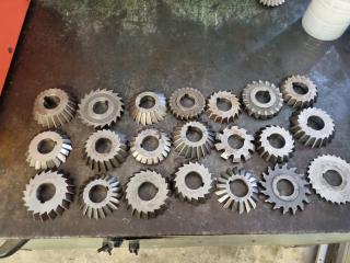 Large Lot of Milling Machine Blades 