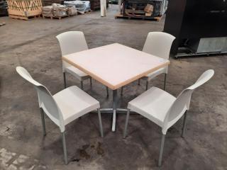 Cafe Table and Chairs Set