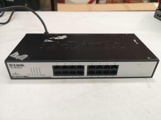 D-Link DES-1016D 16-Port Fast Ethernet Unmanaged Switch