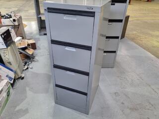 Europlan 4-Drawer Steel File Cabinet