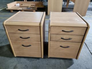 Pair of Office Mobile Drawers