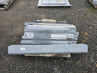 Pallet of Galvanized Steel Sections 