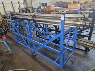 Heavy Duty Mobile Materials Rack