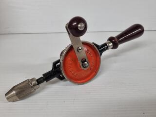 Vintage Stanley Egg Beater Type Drill, English made