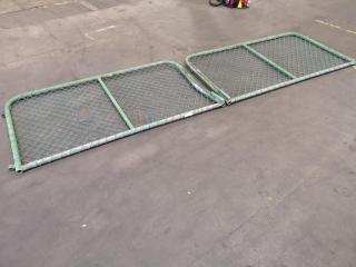 Set of Heavy Duty Entry Drive Gates