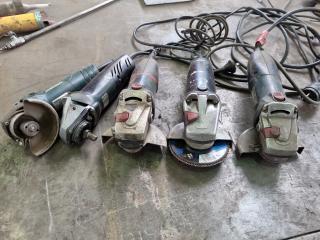 5x Metabo Corded Angle Grinders, all Faulty